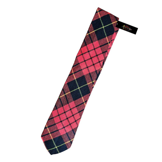 McQueen Modern Tartan Tie – Classic Clan Neckwear for Highland and Formal Wear