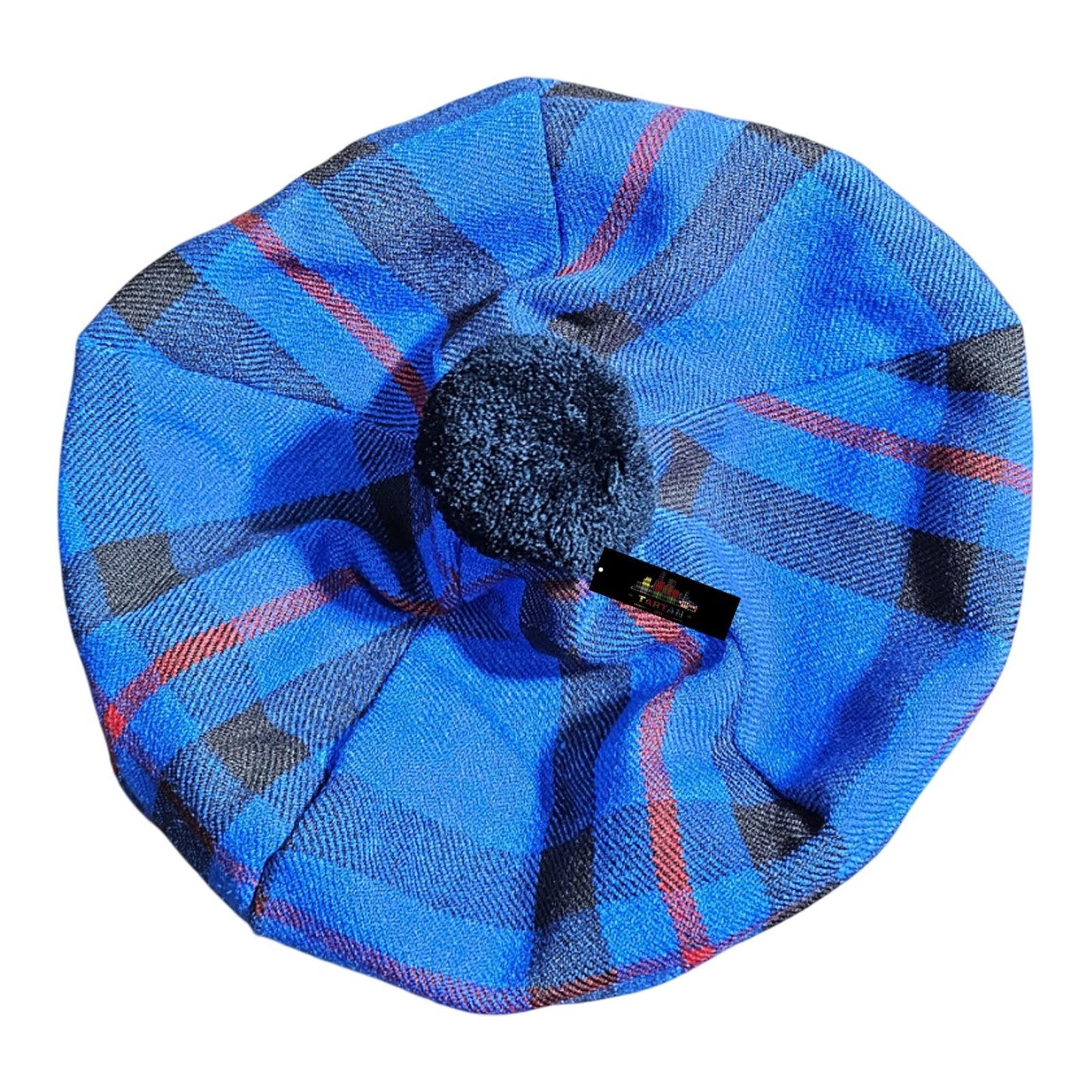 Elliot Tartan Tam O’Shanter Cap – Traditional Scottish Tammy Hat