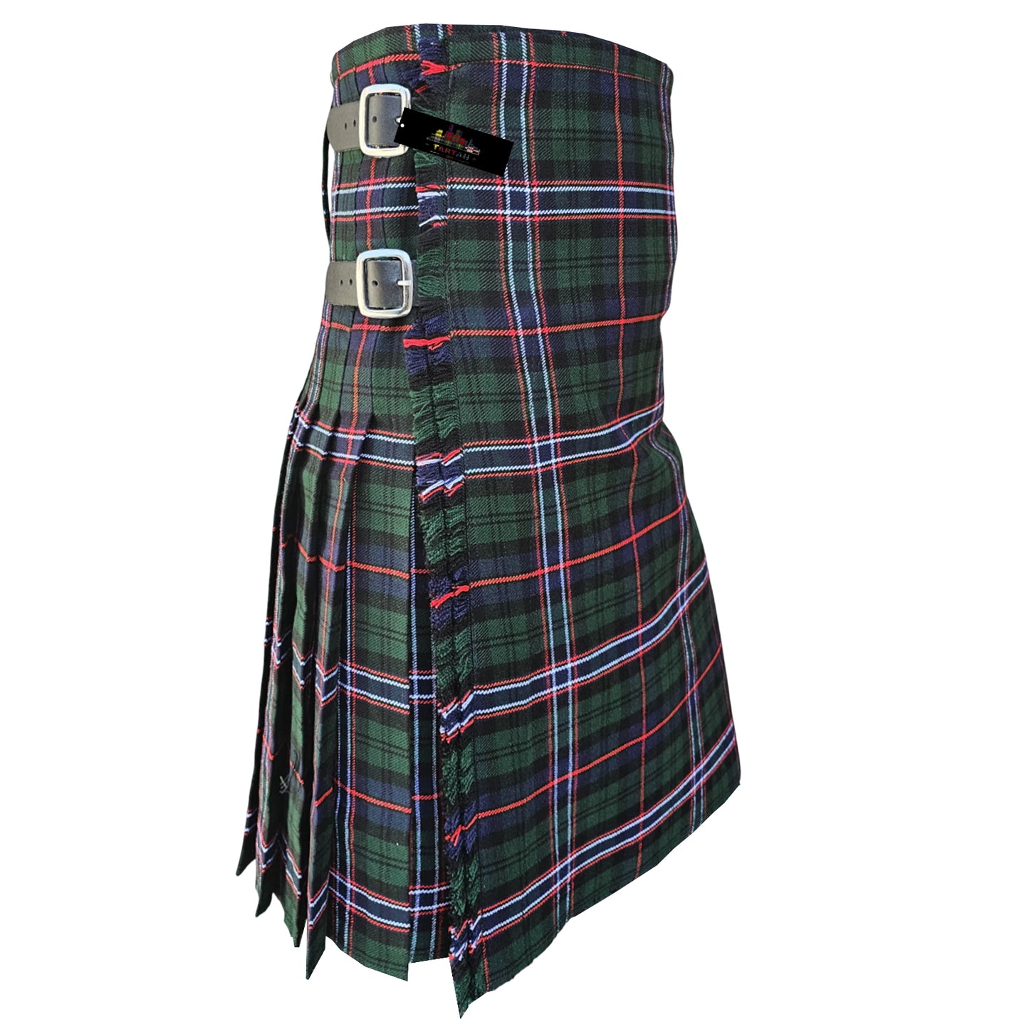 Scottish National Tartan Kilt – Heavyweight 16oz Traditional Highland Kilt for Men