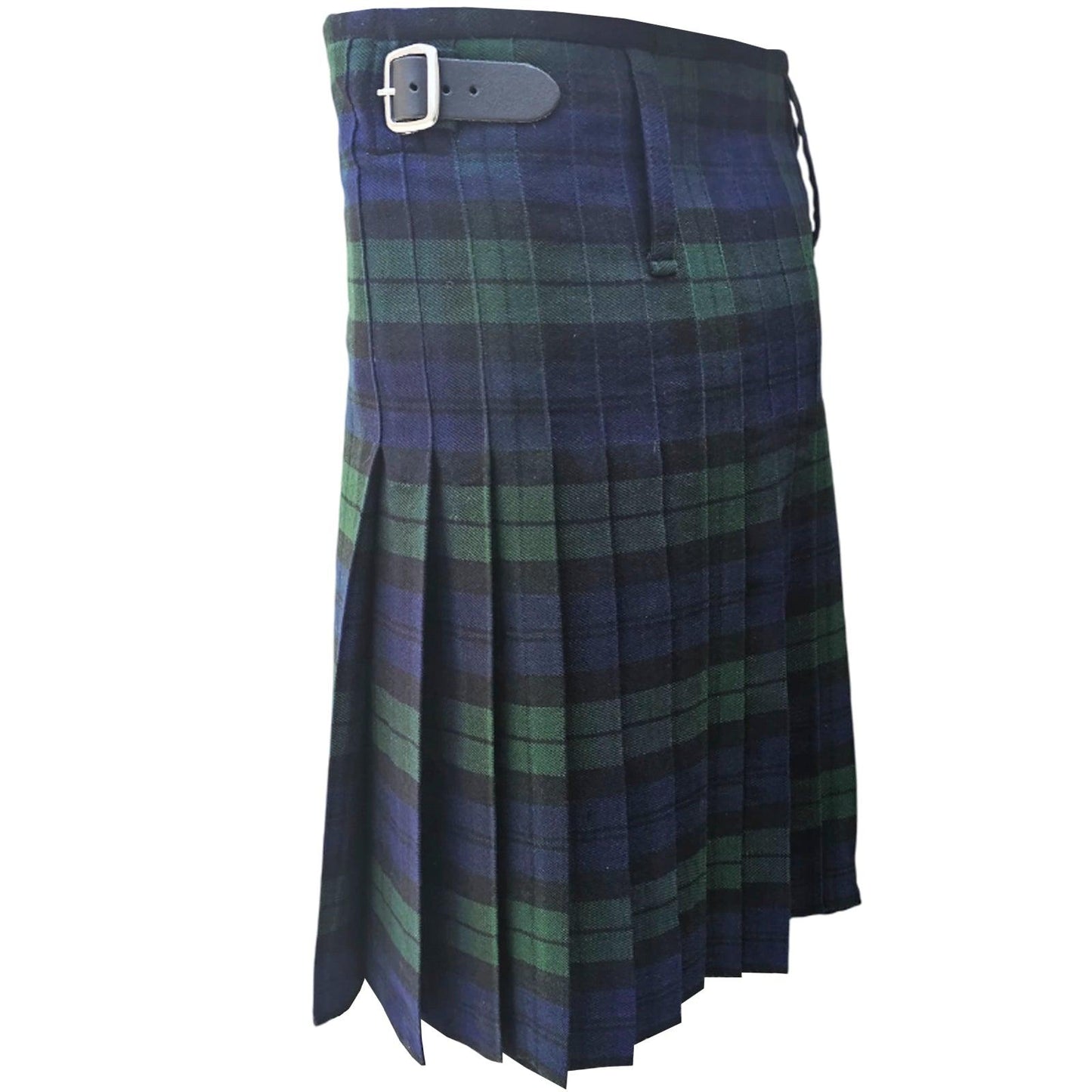 Black Watch Tartan Kilt for Men – Traditional Scottish Kilt 8 Yard 16oz