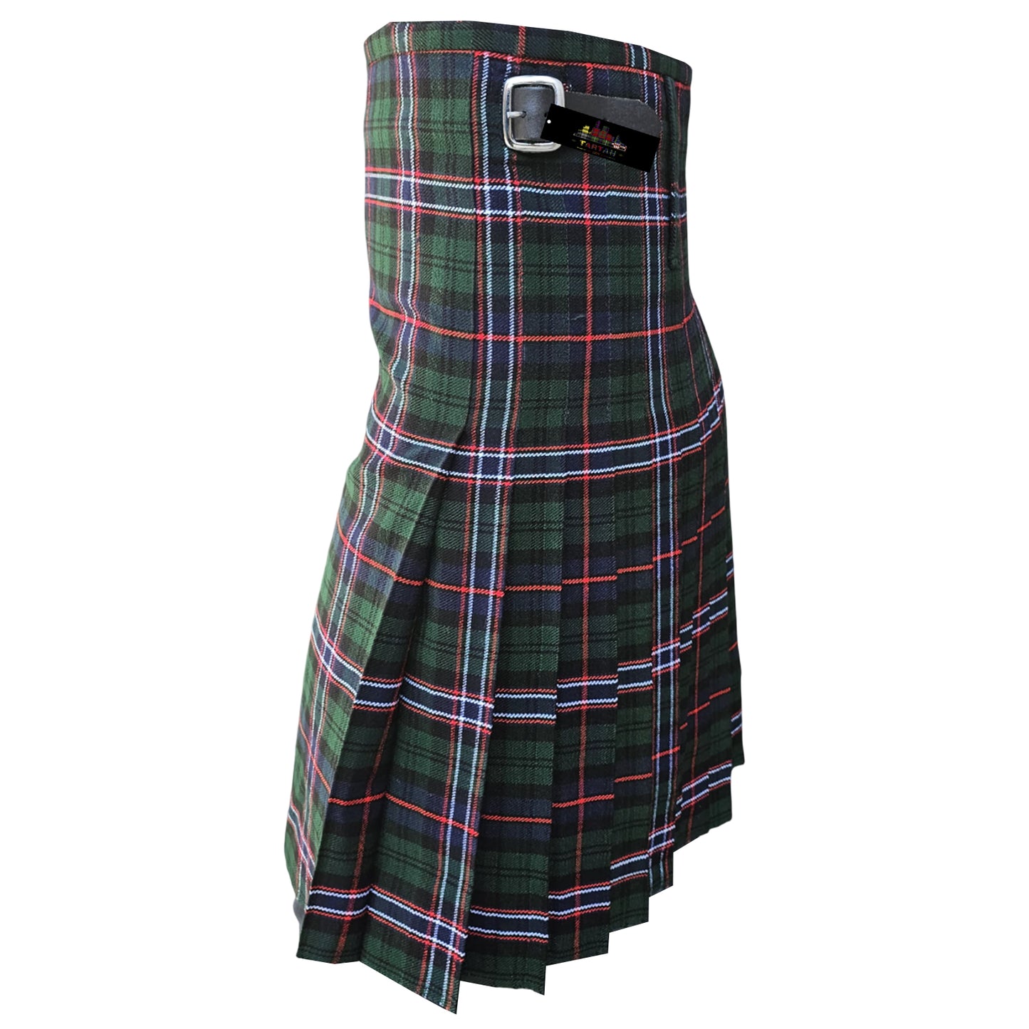 Scottish National Tartan Kilt – Heavyweight 16oz Traditional Highland Kilt for Men