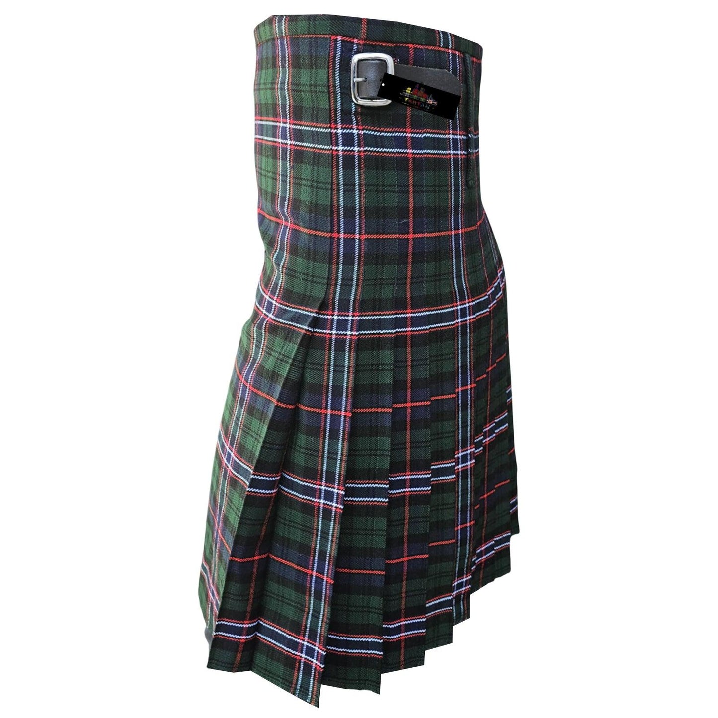 Scottish National Tartan Kilt – Heavyweight 16oz Traditional Highland Kilt for Men