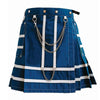Royal Blue Utility Kilt – Bold Style with Functionality