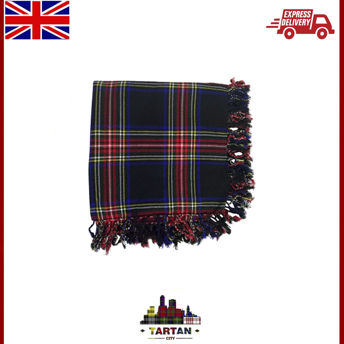 " Schottisch Kilt Fliegen Kariert - 122cmx122cm Acryl Wolle , Viele Tartan "