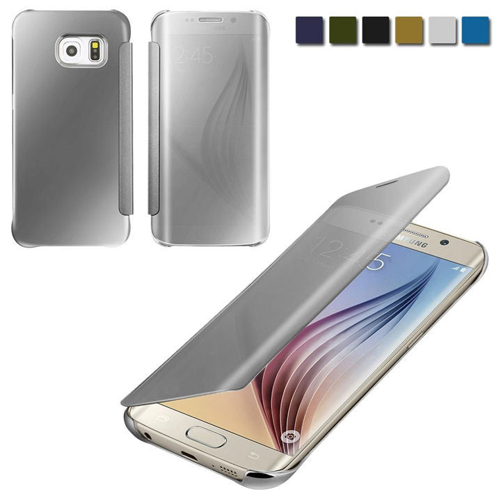 New Mirror Smart View Clear Flip Case Cover For Samsung Galaxy Note 7