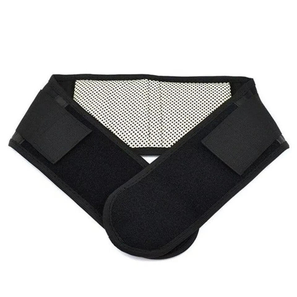 TC Magnetic Lower Back Pain Self Heat Support Belt Lumbar Brace Strap Infrared