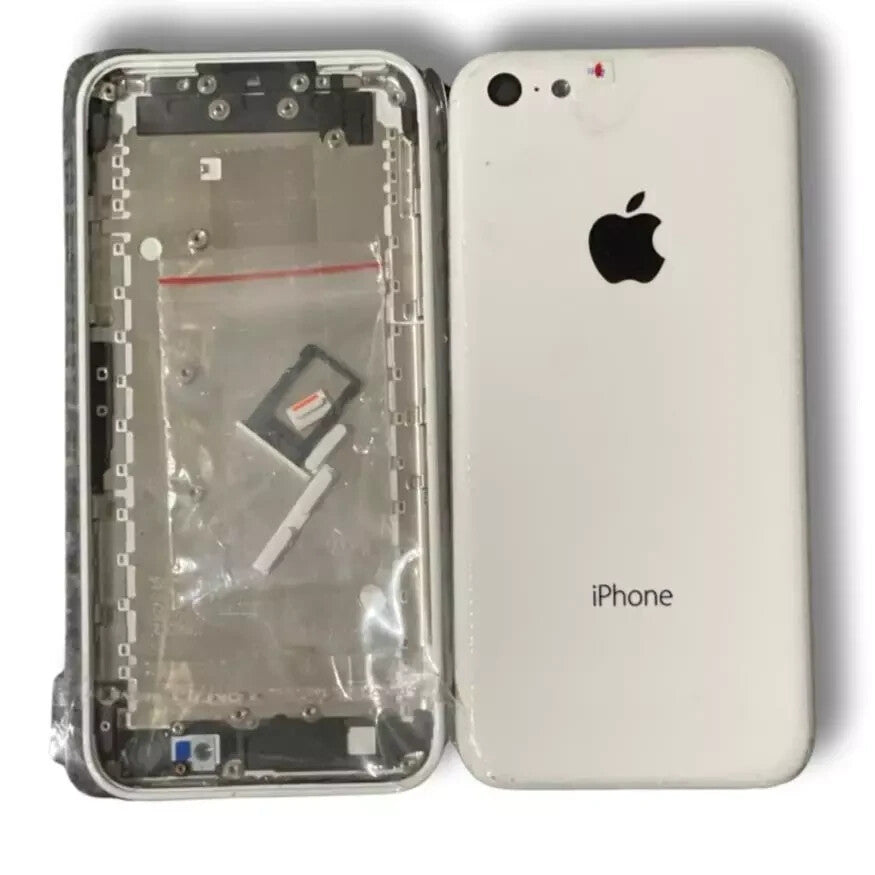 TC EMPTY HOUSING CHASSIS CASE GREEN YELLOW BLUE WHITE FOR IPHONE 5C WITH TRAY