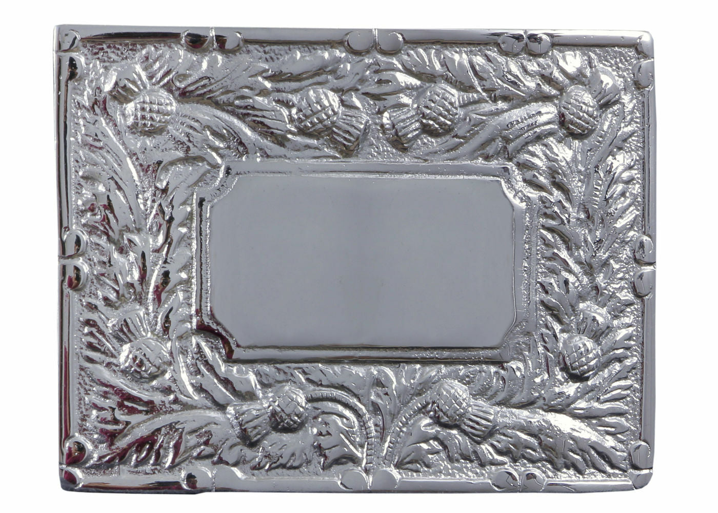 MEN'S SCOTTISH KILT BELT BUCKLES - CELTIC DESIGNS CHROME BUCKLES-Tc