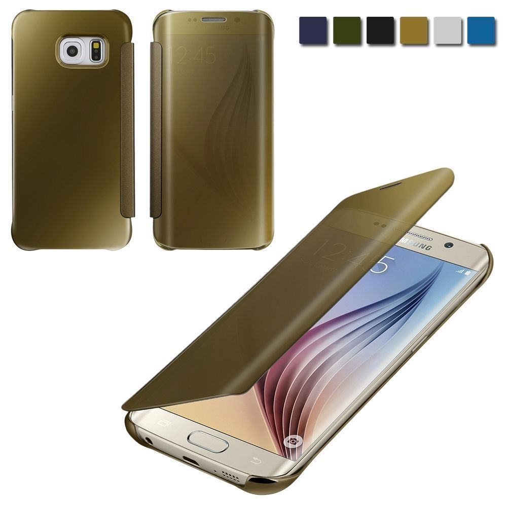 New Mirror Smart View Clear Flip Case Cover For Samsung Galaxy Note 7