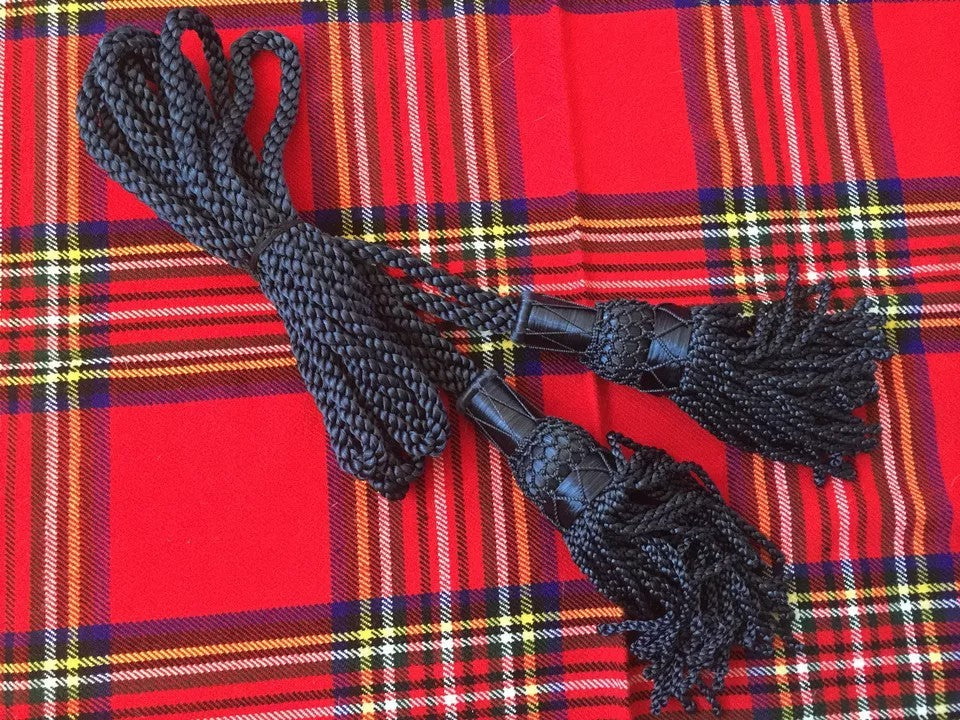 Scottish Highland Silk Bagpipe Drone Cord – Multiple Colors Available