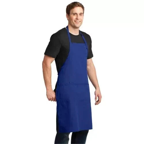 TC Plain Chef Apron Kitchen Cooking Catering Butcher Aprons For Unisex