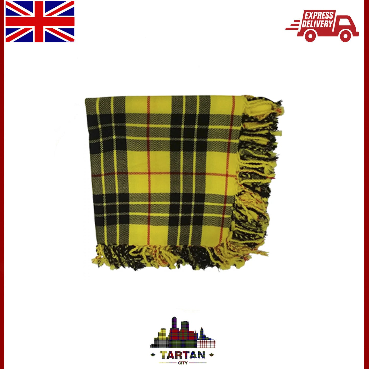 " Schottisch Kilt Fliegen Kariert - 122cmx122cm Acryl Wolle , Viele Tartan "