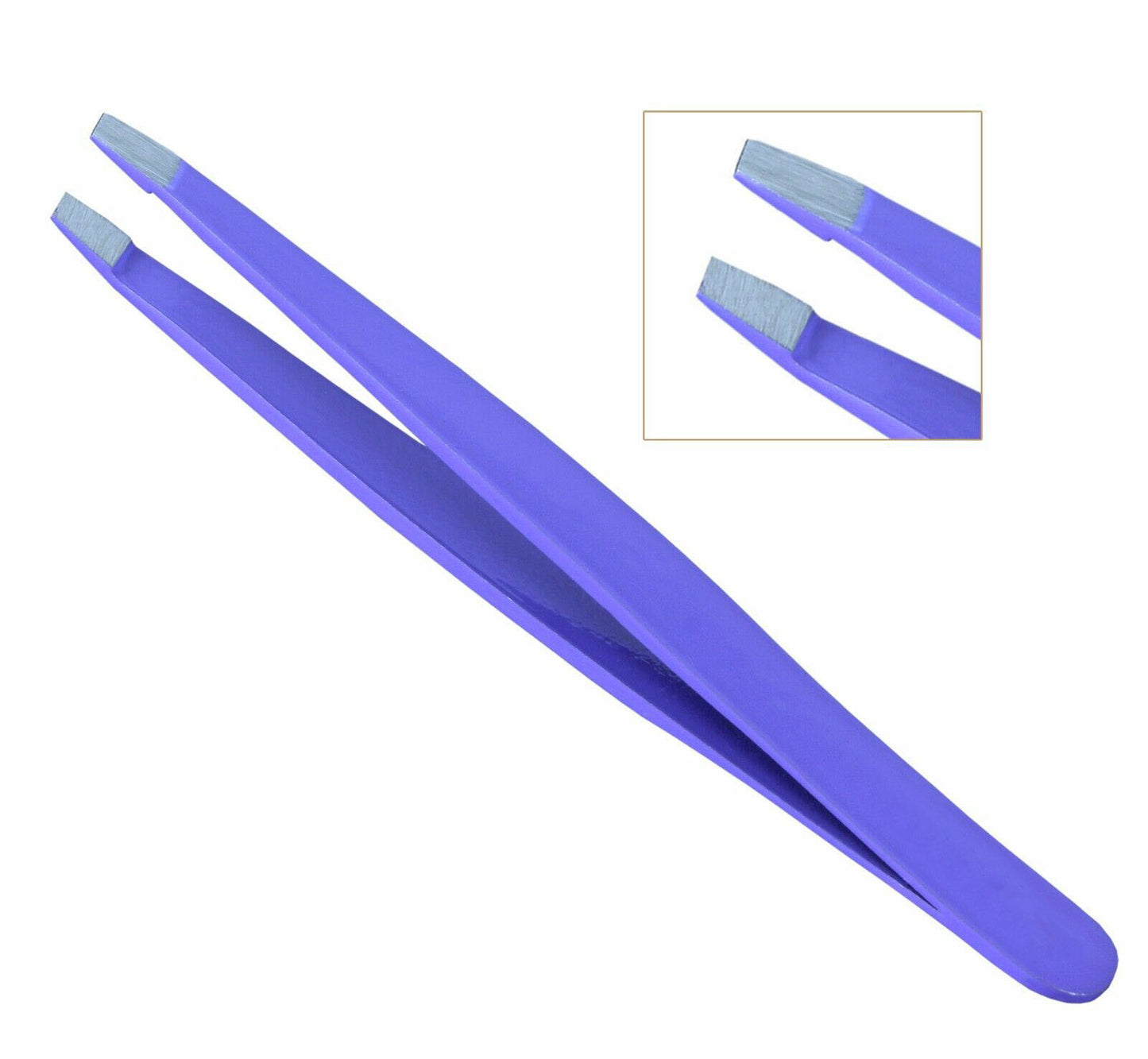 PROFESSIONAL EYEBROW TWEEZERS HAIR BEAUTY STAINLESS STEEL TWEEZERS TOOL