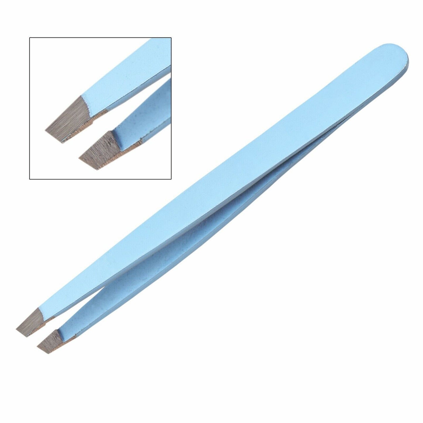 PROFESSIONAL EYEBROW TWEEZERS HAIR BEAUTY STAINLESS STEEL TWEEZERS TOOL