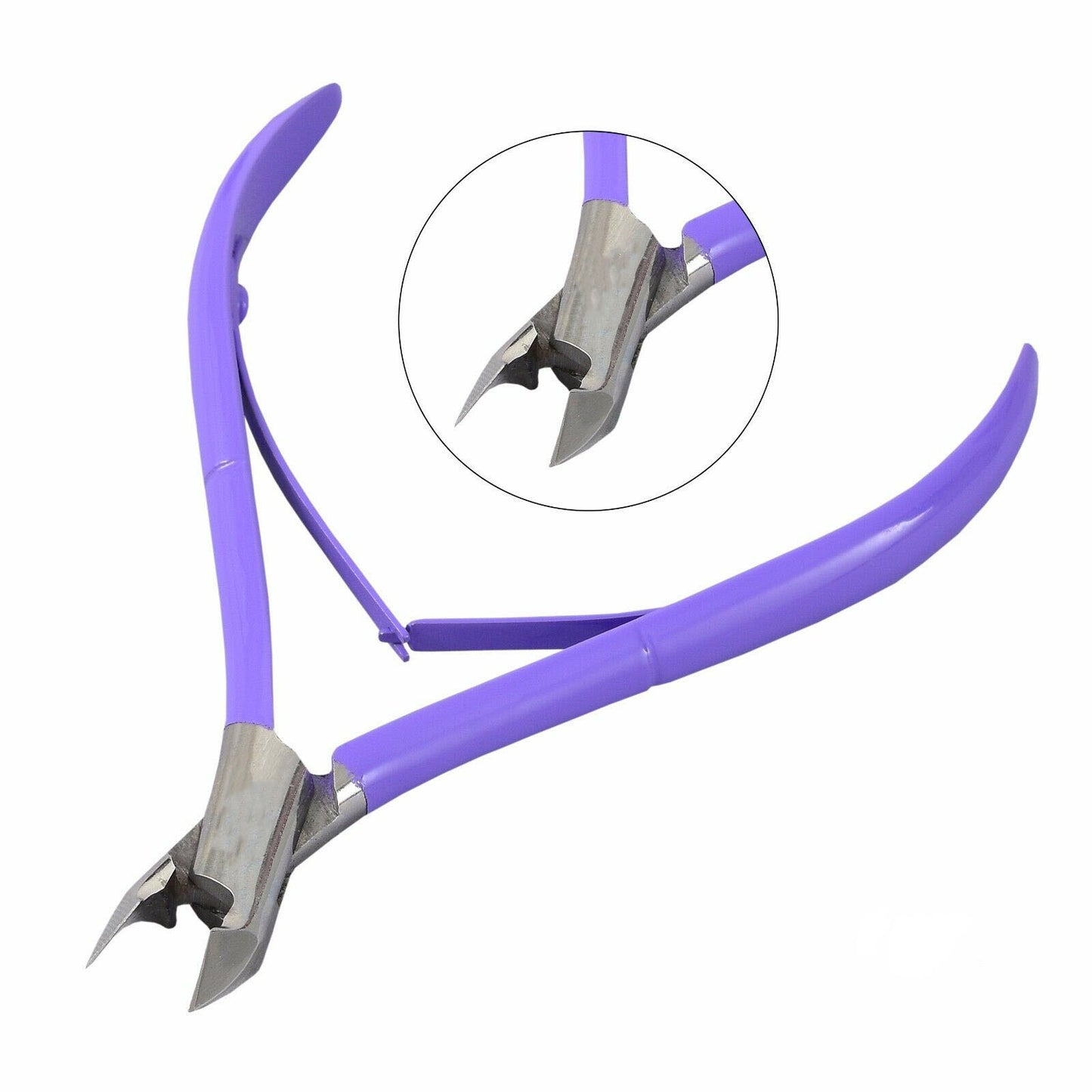 Manicure Cuticle Nippers Remover Nail Art Clippers Cutters Skin Care Tool-Tc