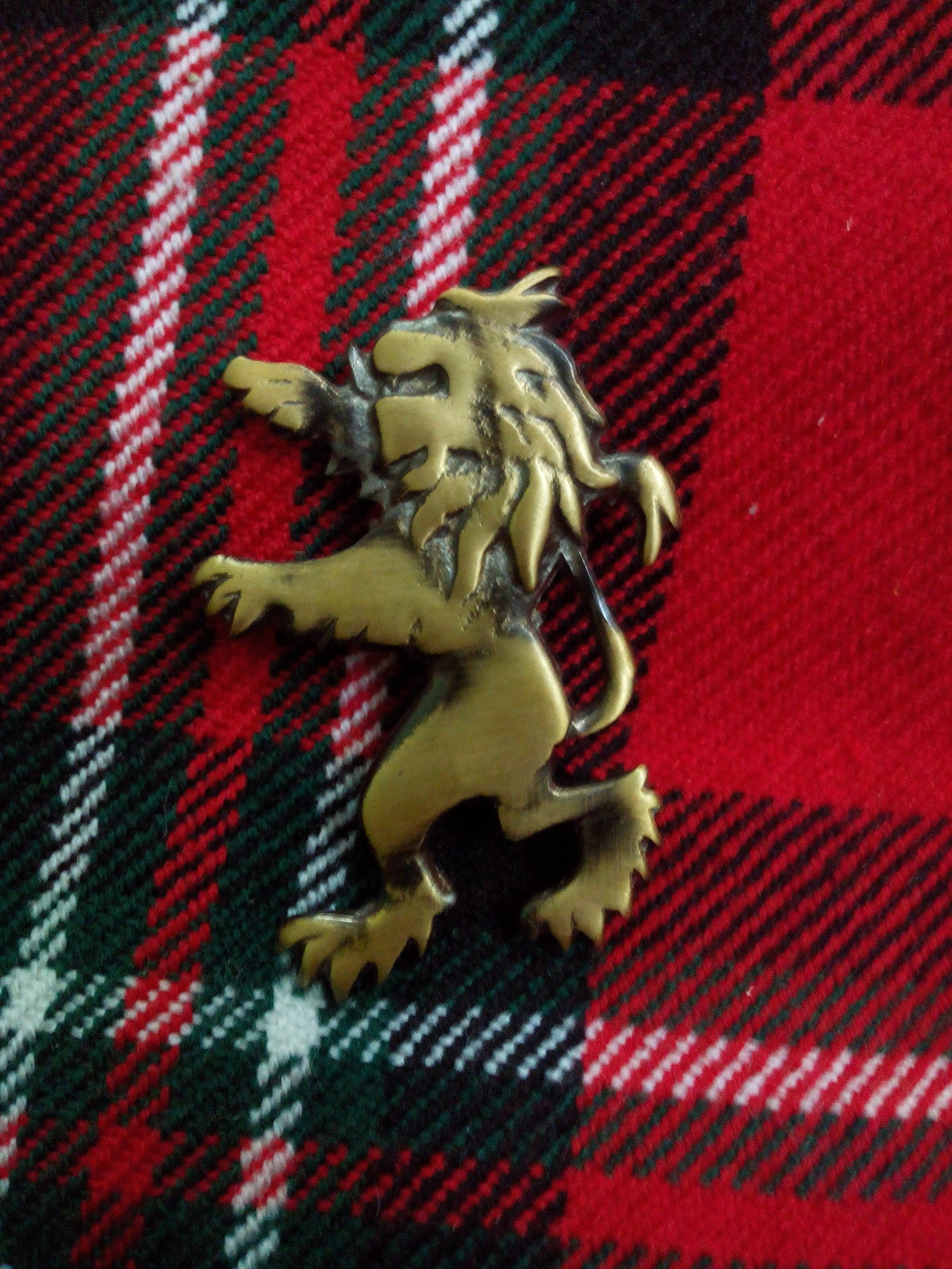 TC New Scottish Lion Rampant Kilt Pin Antique Finish 2"/Highland kilt Pins