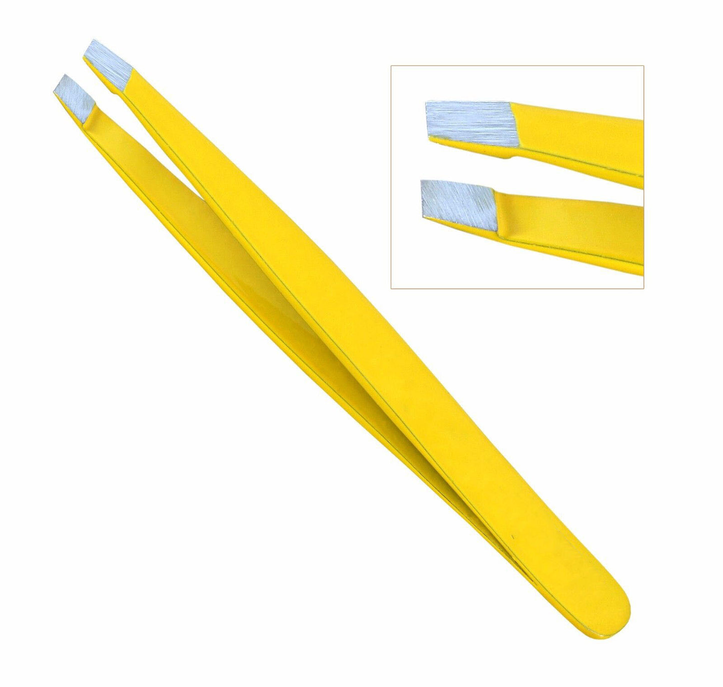 PROFESSIONAL EYEBROW TWEEZERS HAIR BEAUTY STAINLESS STEEL TWEEZERS TOOL