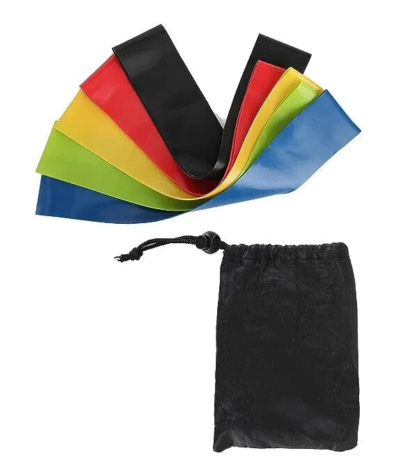 TC Exercise Resistance Bands Sports Loop Fitness Home Gym Yoga Latex Set