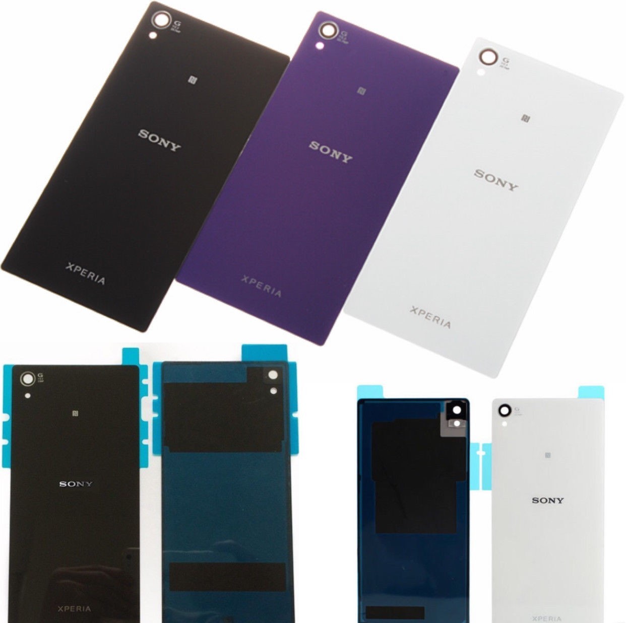 Replacement Battery Back Rear Glass Cover Housing fits Sony Xperia Z3