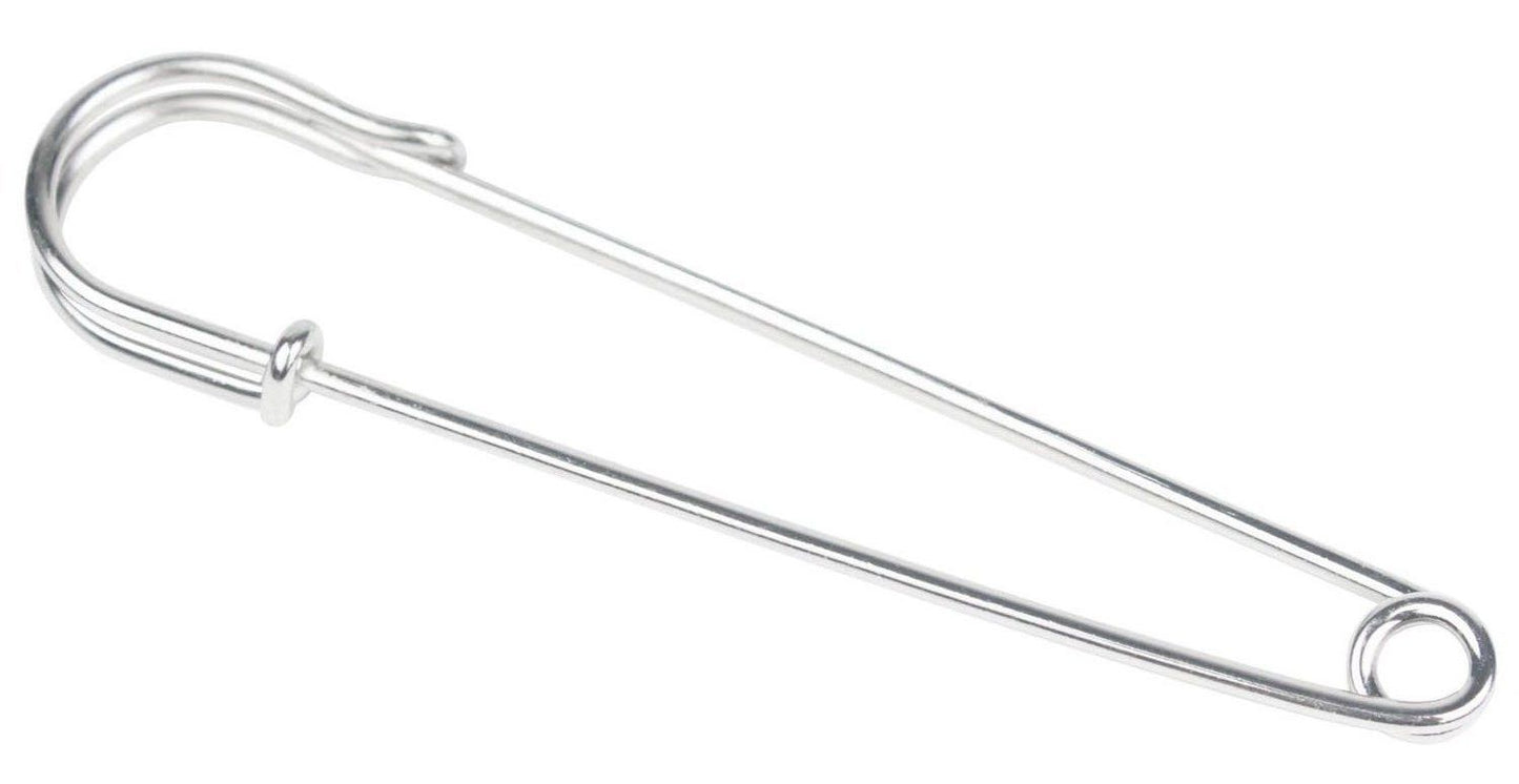 Scottish Kilt Pin Thistle Hilt Sword 4"/Highland kilt pin/Larg Safety pin Brooch