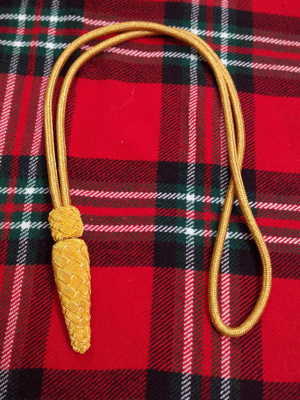 British Army Golden Sword Knot/army WWI WWII sword knot/Royal Navy sword knot