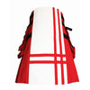 Men’s Red Utility Kilt with White Front – Bold Modern Highland Style