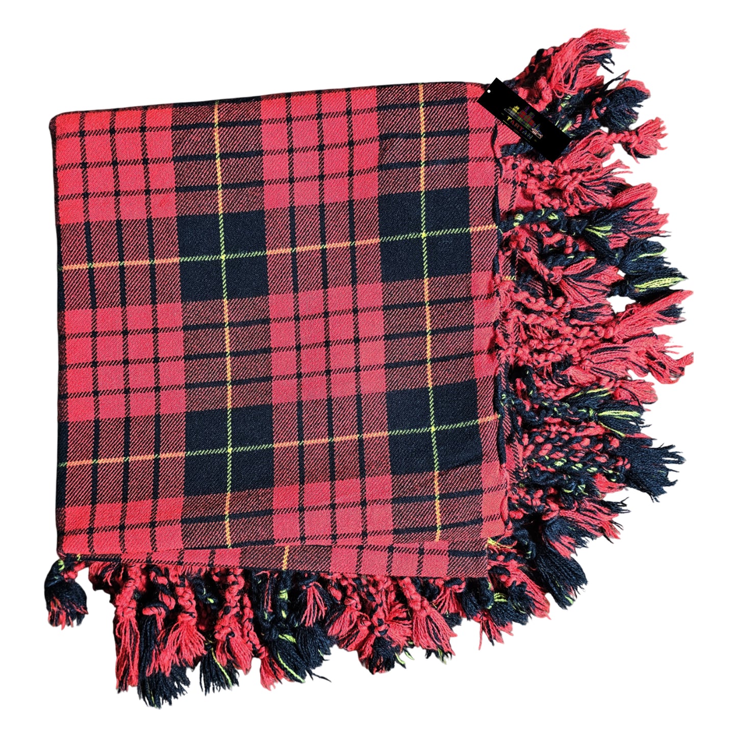 McQueen Modern Tartan Fly Plaid – Traditional Scottish Kilt Accessory for Modern Highland Dress
