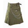 Army Green Utility Kilt for Men – Rugged Highland Utility Wear