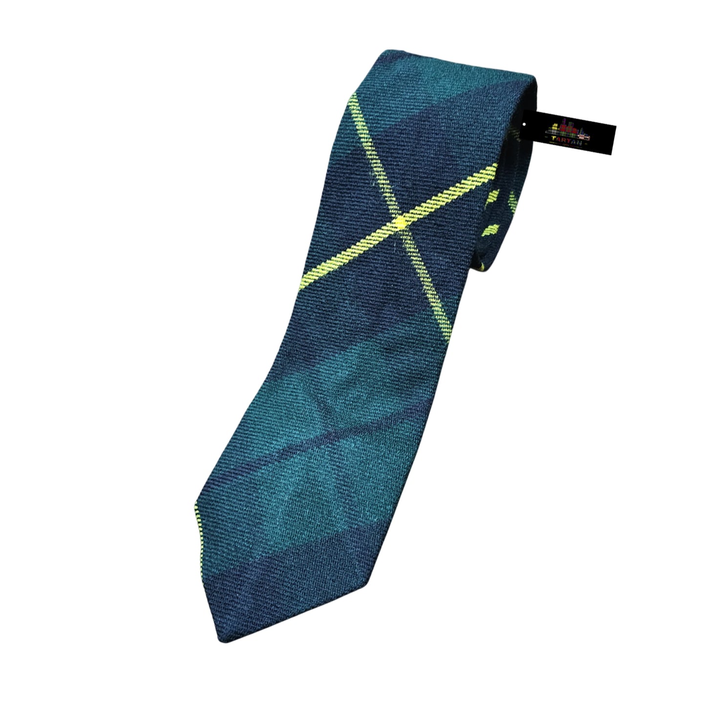 Hunting Wallace Tartan Neck Tie – Traditional Scottish Accessory for Highland and Formal Wear