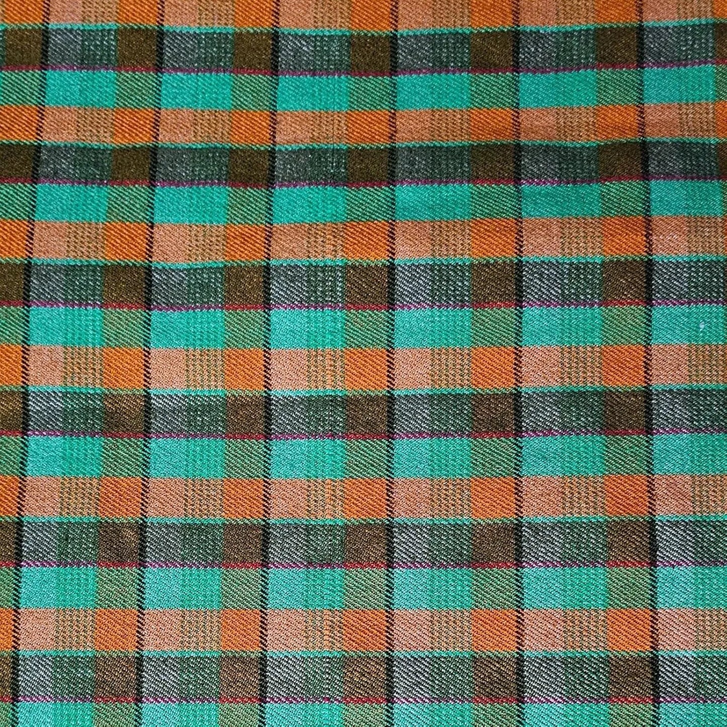 Scottish Tartan Plaid Fabric by the Yard – Heavyweight 16oz Twill Weave – Acrylic Wool Blend – 20+ Clan Tartans – 3, 5, 8, 10 Yard Cuts
