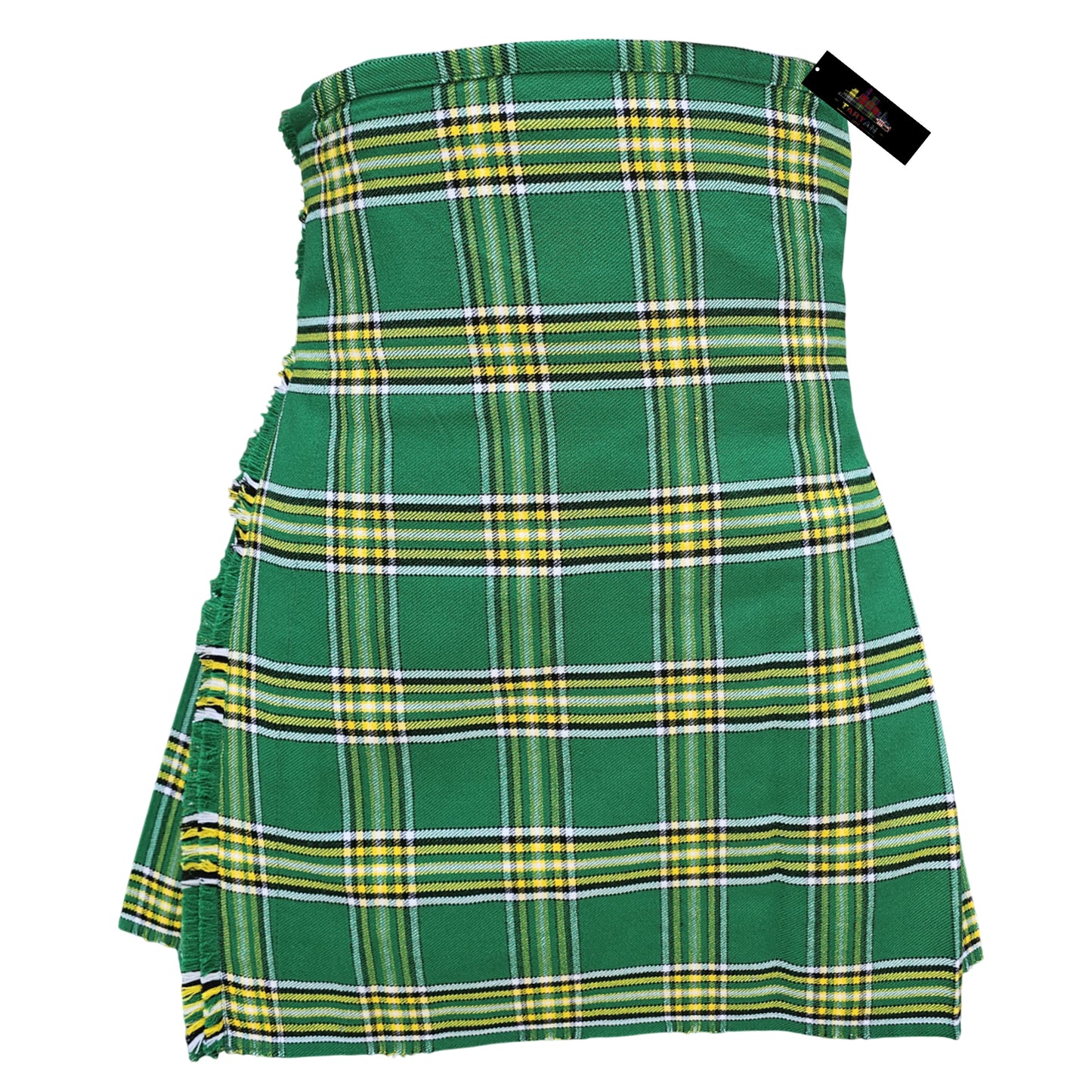 Irish Green Tartan Outfit Set – Complete Highland Wear for Men