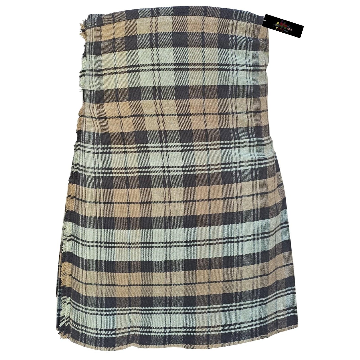 Black Watch Weather Tartan Kilt – Heavyweight Traditional Scottish Military Style Kilt for Men