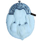 White Rabbit Fur Dress Sporran – Premium Formal Kilt Accessory with Celtic Chrome Cantle