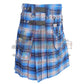 Blue Tartan Utility Kilt – Traditional Style Meets Modern Utility