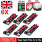 6 pcs 1x To 16x Extender Riser USB 3.0 Power Cable Bitcoin Card Adapter PCI-E