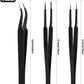 TC 3pcs Tweezers Set Plucker Eyelash Extension Hair Removal Pluckers