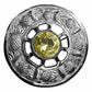 Thistle Fly Plaid Brooches Silver Finish Various Stones/Sash Brooch/Ladies Shawl