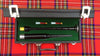 Scottish Highland Rosewood Practice Chanter – Silver Mount, 3 Reeds & Carry Case