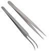 Pro Eyelash Extensions Tweezers Curved Straight Individual Eyelash-Tc