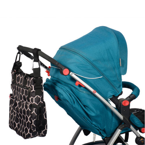 Buggy Clips Mummy Universal Pram Pushchair Shopping Bag Hooks Straps x 2