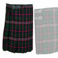 5 Yard Men's Scottish Kilts 13oz Highland Casual Tartan Kilt 17 Various Tartan