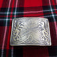 TC New Highland Saltire Lion Rampant Brass Antique Kilt Bet Buckle/kilt Buckle