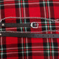 T.C Half Dress Black Leather Kilt Sporran/Plain leather half dress kilt sporran