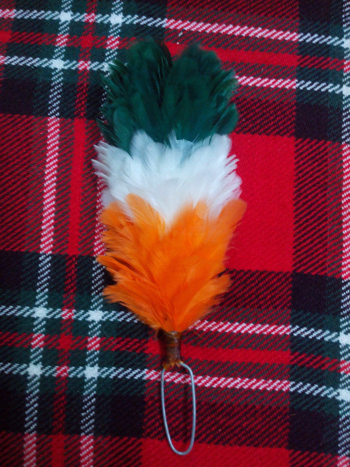 T C Feather Plume Hackle Glengarry Cap/Balmoral Hats plume hackle 6"/Head wear