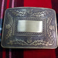 TC Mens Deluxe Thistle Design Kilt Belt Buckle Antique Finish/kilt belt Buckles
