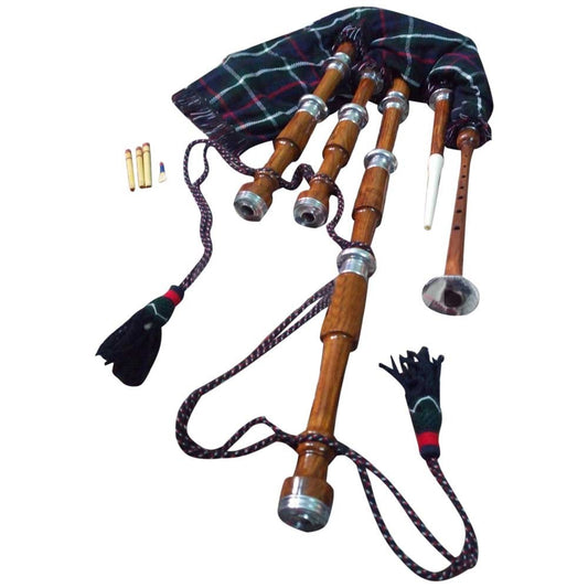 SCOTTISH GREAT HIGHLAND BAGPIPE ROSEWOOD FULL SET/Dudelsack,Gaita,BAGPIPES