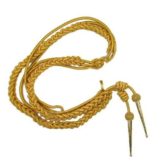 Aiguillette in Gold Wire Cord Army Air Force Navy-TC