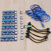 TC 6PCS Card Adapter PCI-E 1x To 16x Extender USB3.0 Power Cable Bitcoin 6PIN