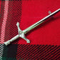 New Scottish Kids Childrens Thistle Sword Kilt Pin/scottish Highland kilt pin