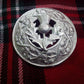 TC Men’s Scottish Kilt Fly Plaid Brooch Thistle Silver Plated/Fly Plaid Brooches